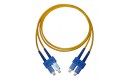 SC to SC, Singlemode 9/125um, duplex, 3.0mm x 2 cable, 1 meter